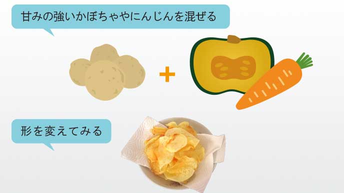赤ちゃんがじゃがいもを嫌がるときの調理